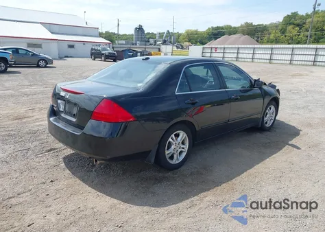 2007 Honda Accord 2.4 Ex из США, поврежденный, VIN 1HGCM56897A049893